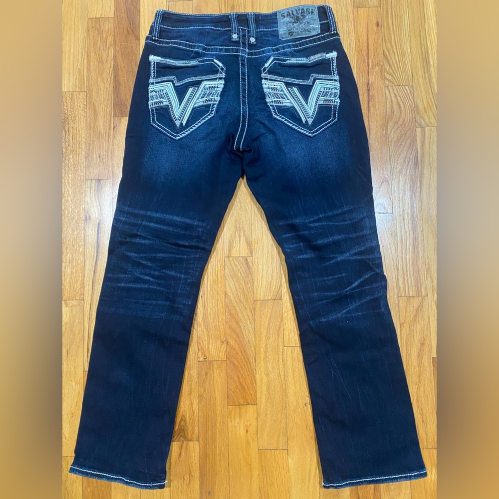 Salvage Mayhem Straight Regular Fit Jean SZ 30 - Picture 4 of 7